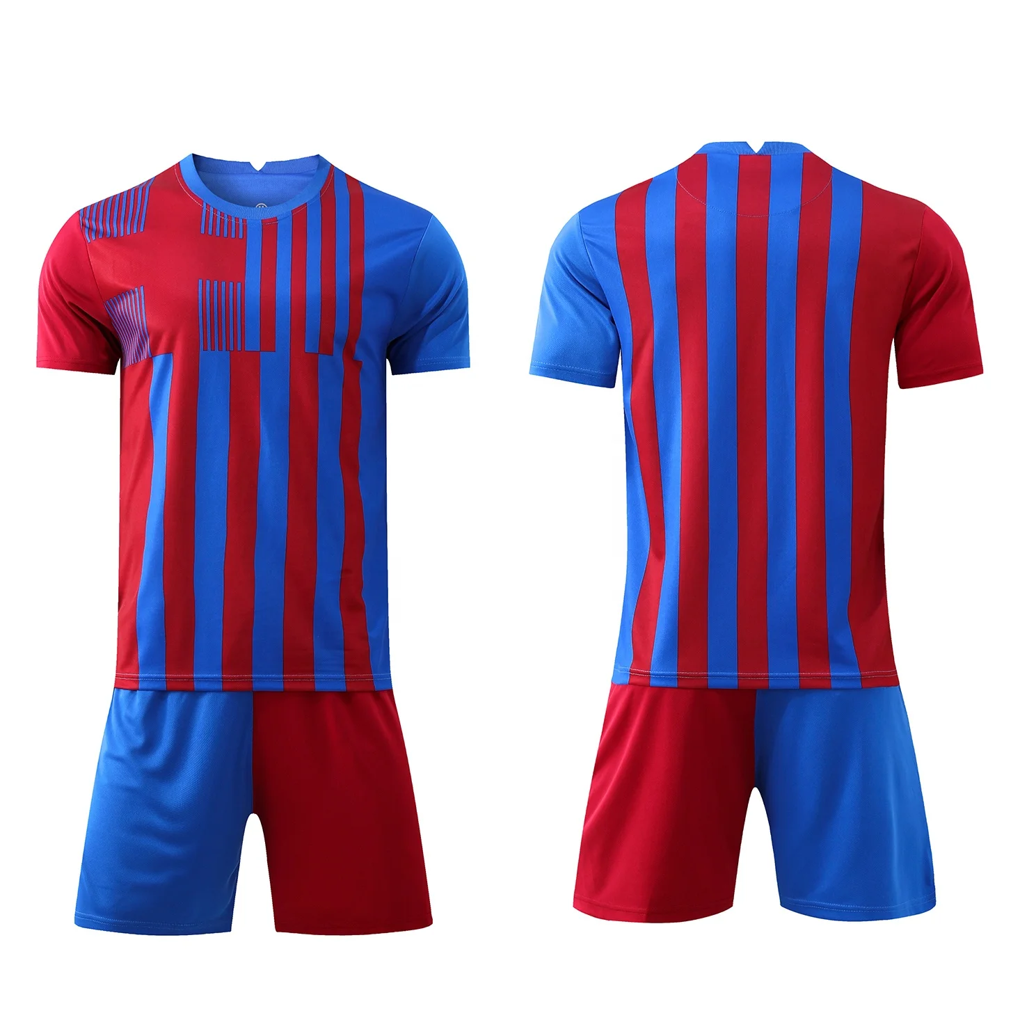 

New model Man grade thai quality soccer jersey in stock football shirts Men + Kids Sets