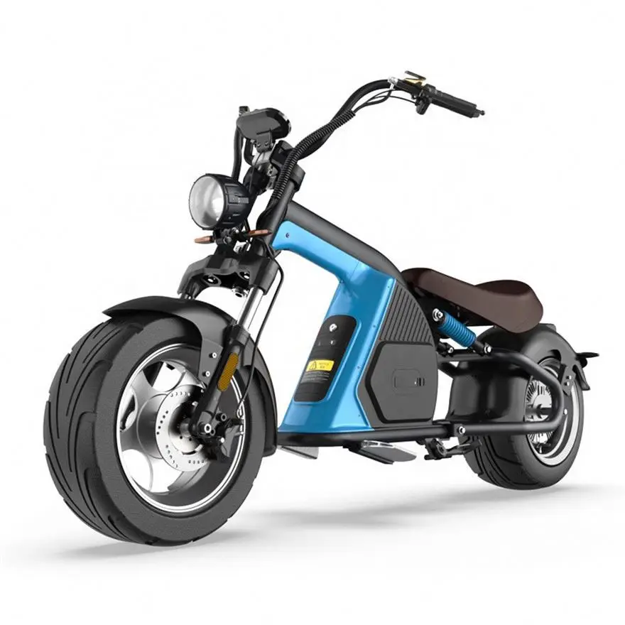 

Netherlands Warehouse Two Wheel Electric Motorcycle For Adults Citycoco, Blue red black