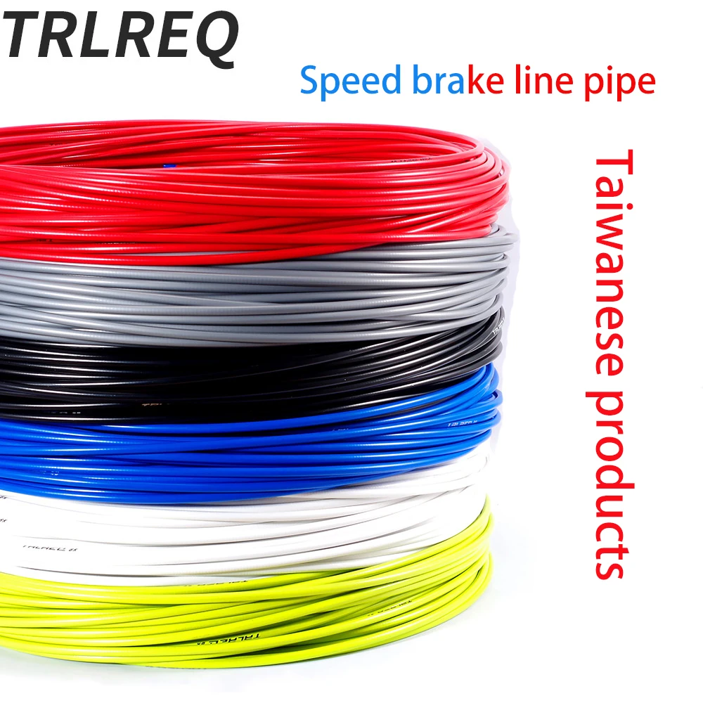 

5 Color Bicycle Brake Cables Shift Cable Wire for Bicycle 4mm/5mm MTB Road Bike Shifters Derailleur Brake Cable Line Pipe