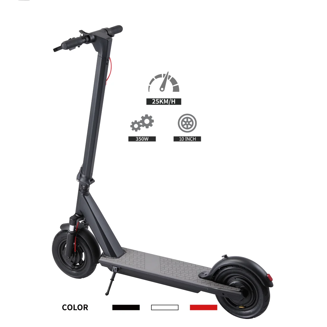 

New comfortable folding desing suspension electric scooter 350w UK 36v skateboard 10ah escooters