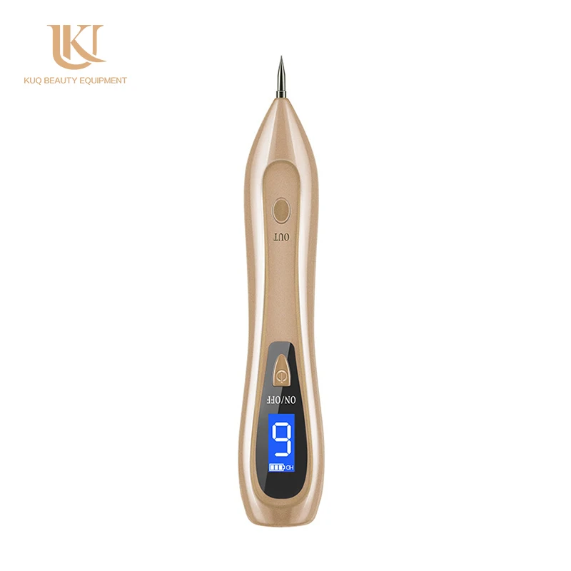 

KUQ laser tattoo removal machine fibroblast plasma pen device portable eyelid lift wrinkle remover mole spot pen remover