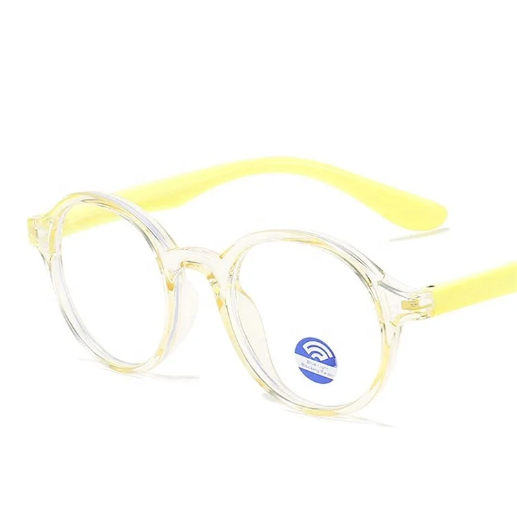 

New arrival baby river optical glasses transparent lens gaming eyeglasses retro round frame children blue light blocking glasses, Mix color or custom colors