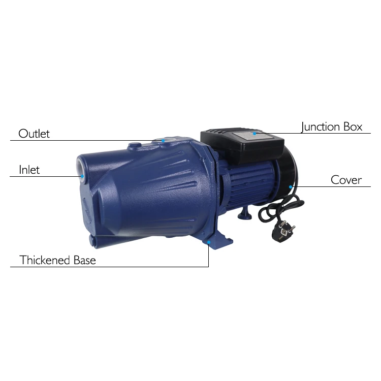 JET60 high pressure 0.55KW mini hot jet low voltage Self-Priming Jet water pump