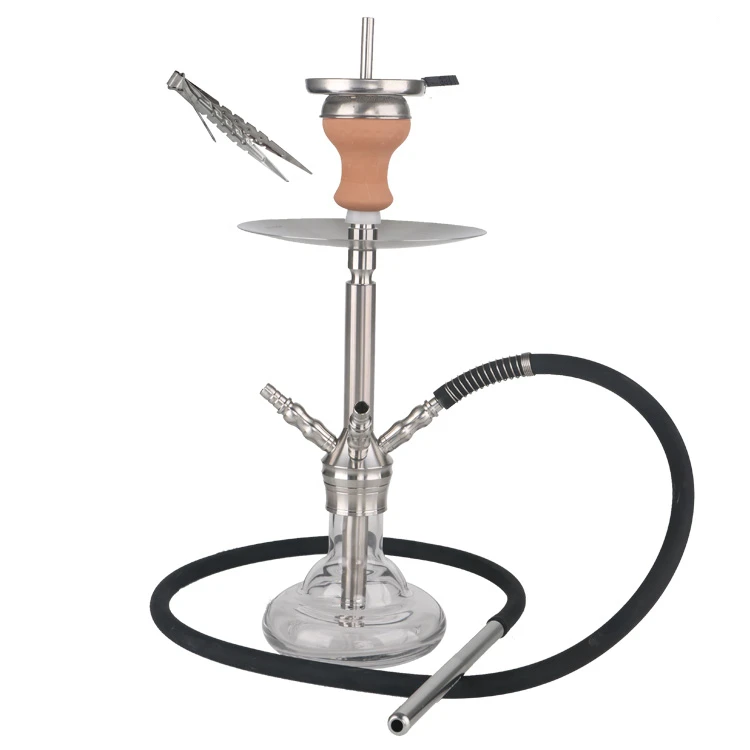 

Edelstahl hookah shisha set for trade, Original stainless steel color