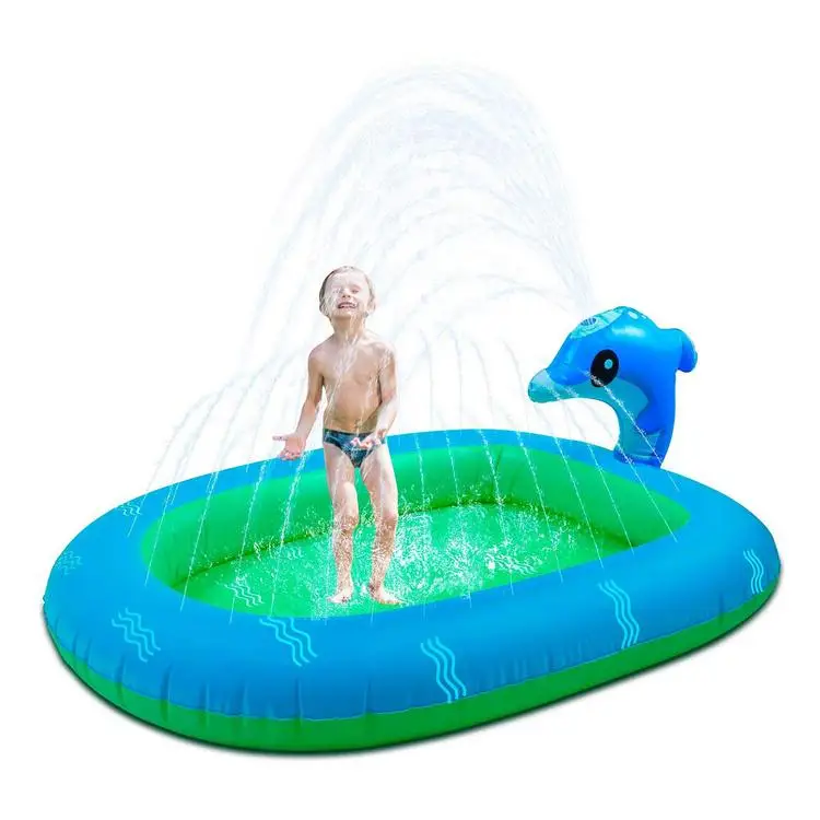 

Inflatable Spray Water Cushion Kids Play Water Mat Lawn Games Pad Sprinkler Play Toys Outdoor Tub Swimming Pool Toy