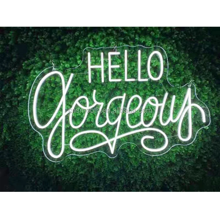 Customized Led Indoor Outdoor Neon Sign Letter Sign Light For Advertising