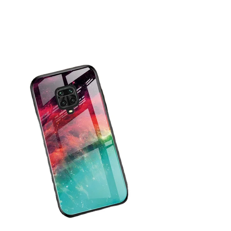 

Sublimation Glass PC Phone Case Colored Phone Case For Xiaomi Redmi Note 9 S
