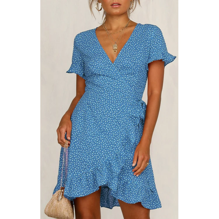 

Wholesale Clothing 2020 Cheap Price Guangzhou Casual Summer Dresses