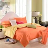 Classy 100% Long Staple Egyptian Cotton TC300 Solid Color duvetSets with customized Package