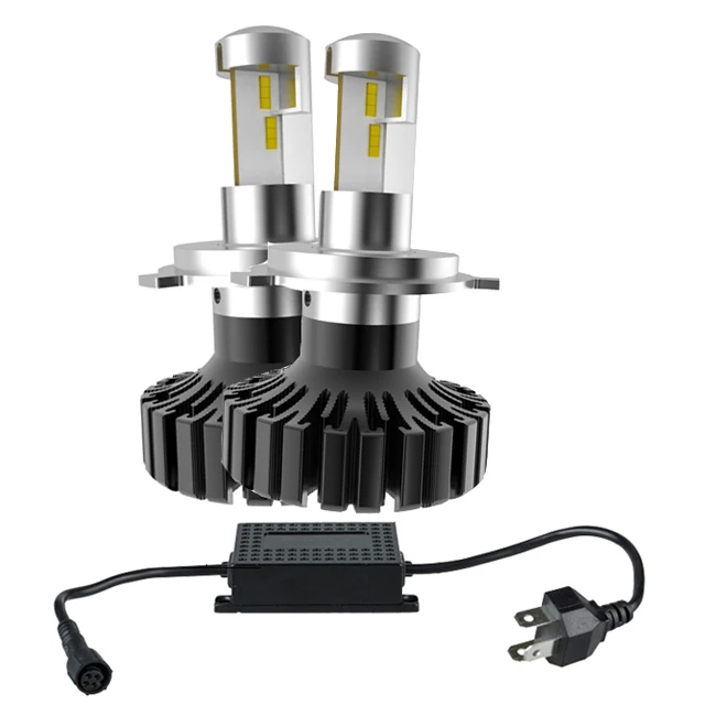 高流明大功率汽车 h4 汽车 led 大灯灯泡的月 v 24 12v 汽车 led 头灯