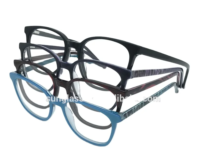 

Factory price fashionable eyeglasses Italy spectacle frames flexible optical frames, 6 colors for choosing