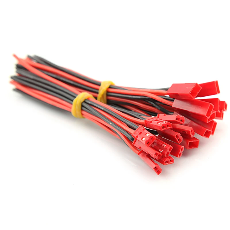 

Red SYP JST Connector Plug Cable 22AWG 150mm Silicone Wire For RC LED BEC Lipo Battery Helicopter FPV Drone Quadcopter