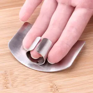Image of 2019 best selling Mini Kitchen gadgets Stainless Steel Finger Protector