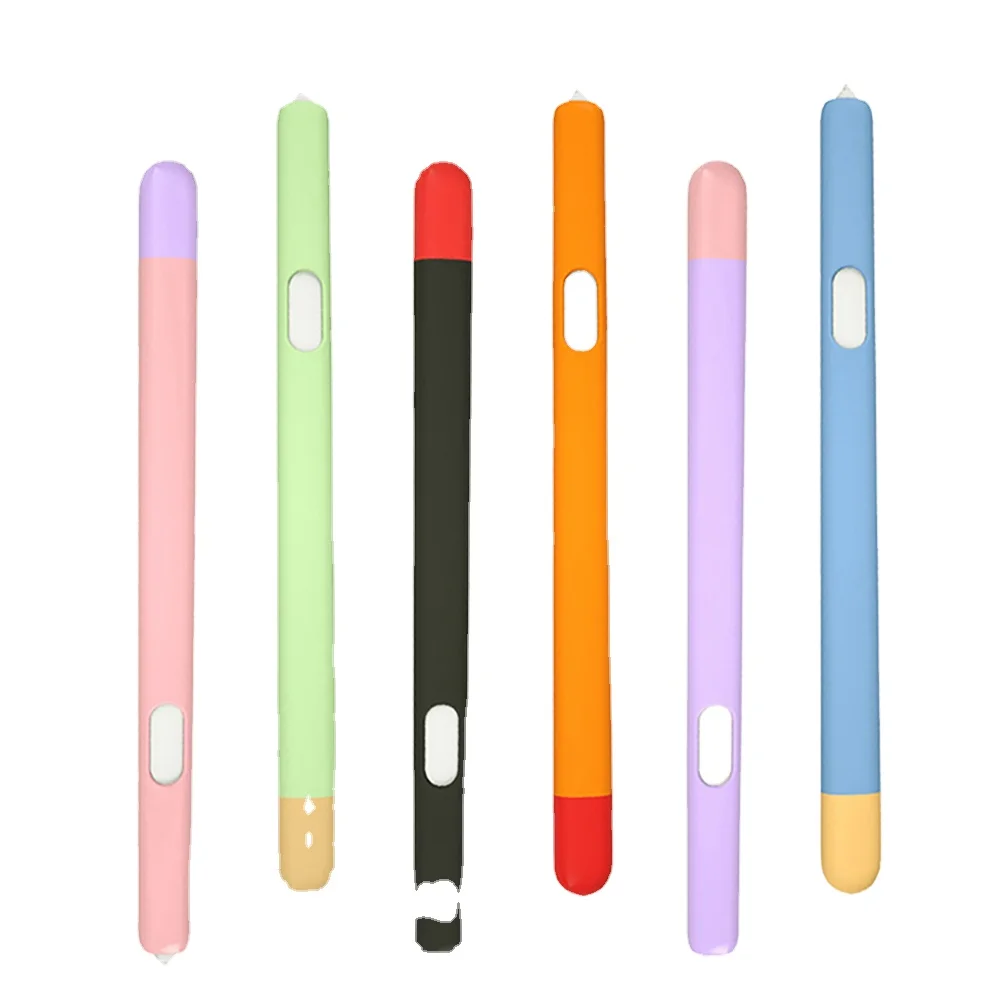 

Anti-scratch Lightweight Silicone Case Protective Touch Pen Cover For Samsung Galaxy Tab S6 Lite / S7 / S7 Plus S Pen