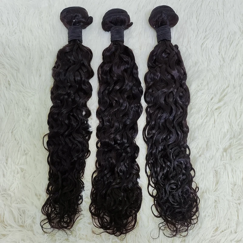 

Letsfly Virgin Human Hair Weft Natural Wave Bundles Wholesale Hair Extensions 30 Inch Brazilian Hair Vendor Free Shipping