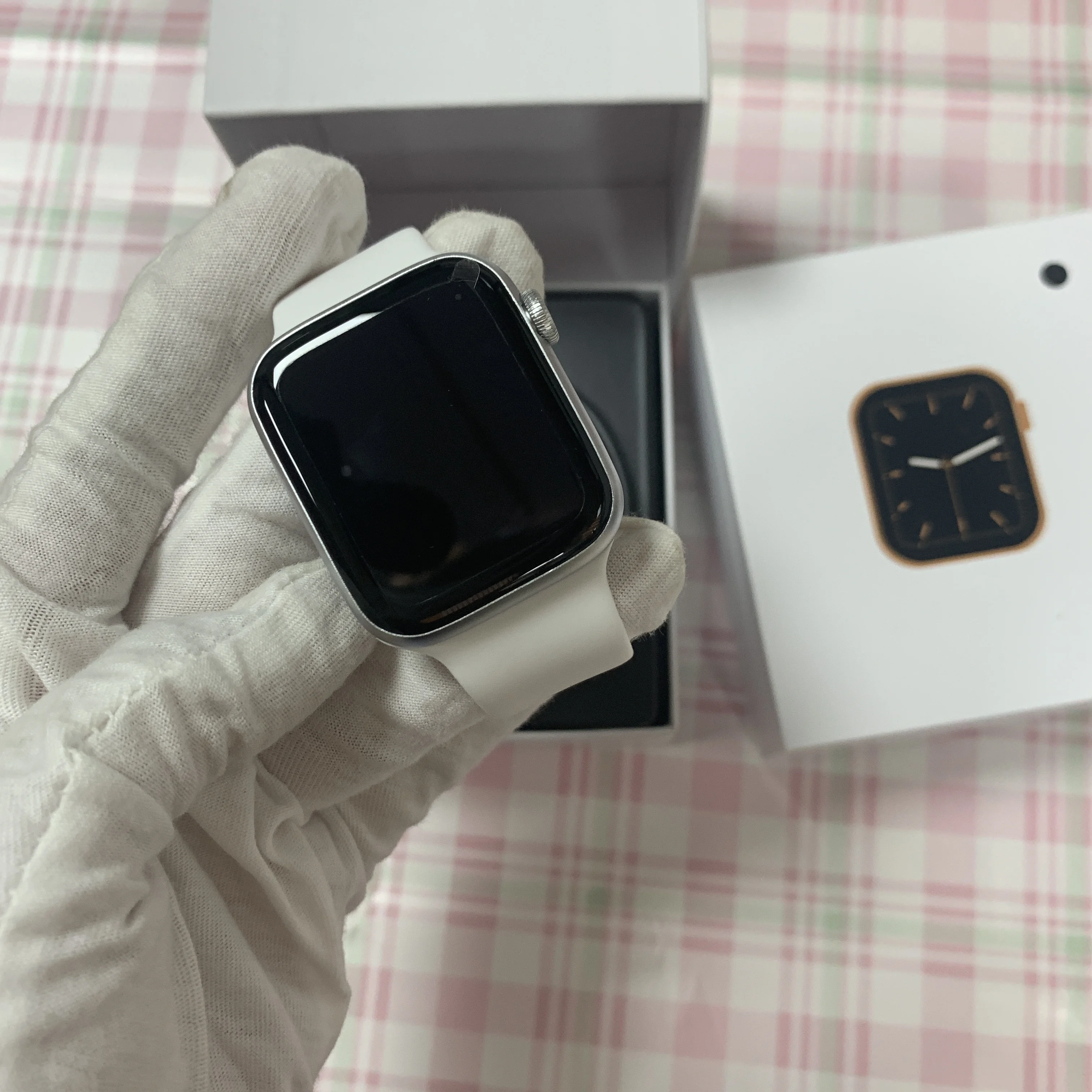 

Waterproof smart watch W26+ Android APP ACtive 2 connect with IOS IWO series 6 44mm watch blue tooth