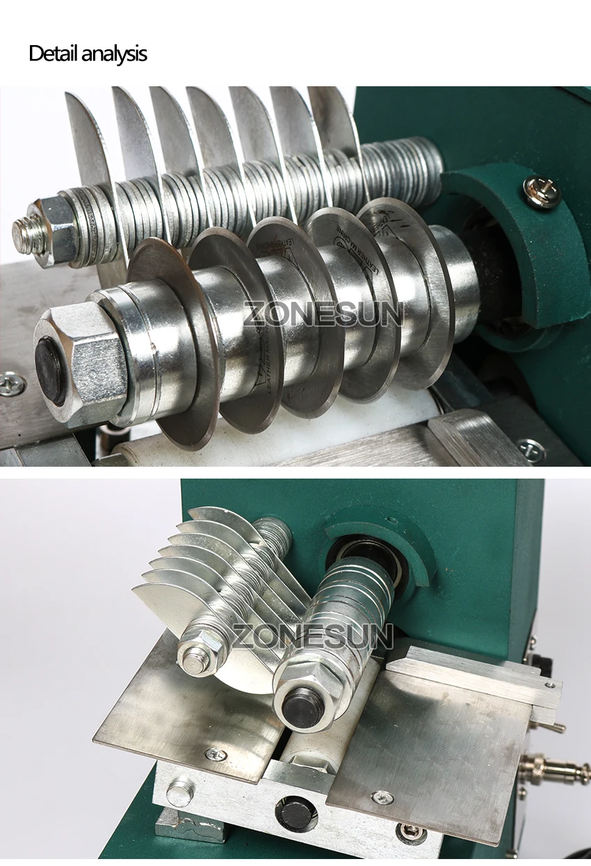 Zonesun V01 Vegetable Tanning Leather Strip Belt Strap Cutter Cutting