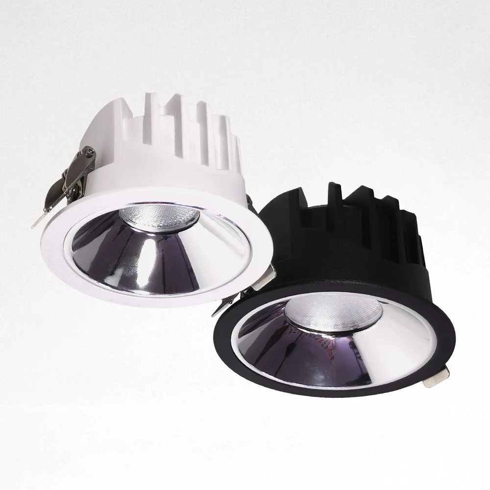 Die-Cast Aluminum COB Down Light Housing And Other Fitting Parts