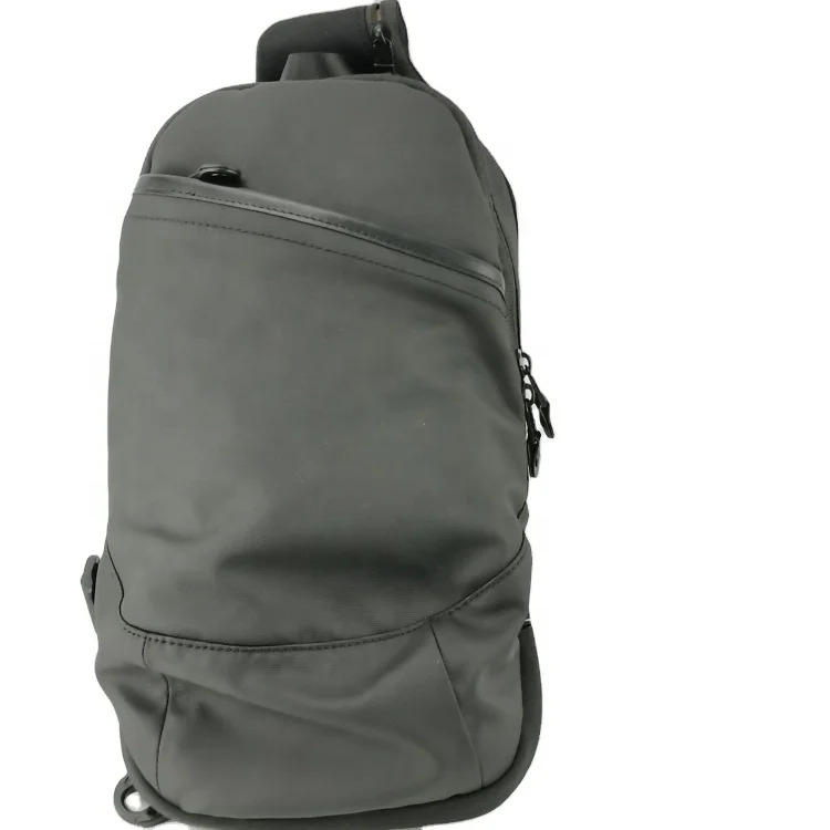 

Dongguan FEON Single Shoulder Pack Small Business Backpack for men, Black