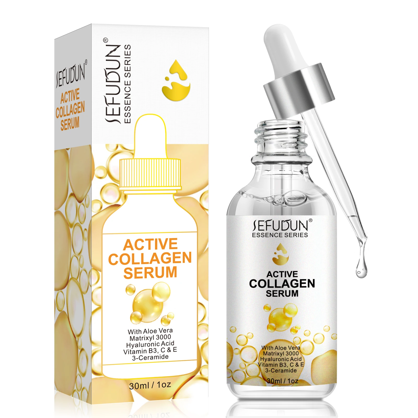 

SEFUDUN 30ml anti-wrinkle effectively improve skin elasticity firming skin collagen serum face anti aging collagen serum