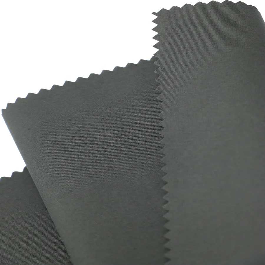 Recycled Polyester Microfiber Fabric Peach Skin Plain Bonher Textile