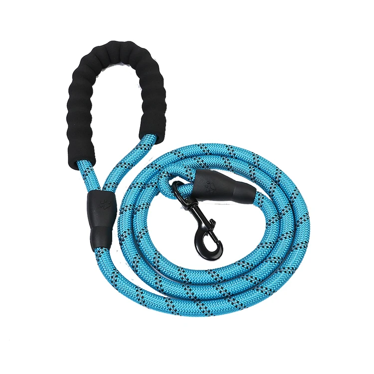

Large Mountain Climbing Running Tracking Reflective Soft Handle Nylon Rope Pet Dog Leash, All colors can be customed