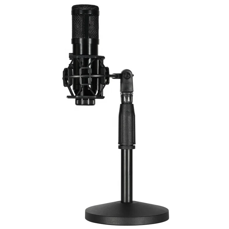 

Hot Selling Desktop Condenser Computer Usb Microphone For Game Live Broadcast