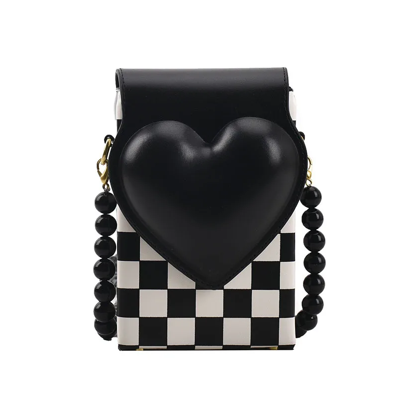 

2022 Ladies Phone Pocket Handbag Pu Leather Crossbody Square All-Match Mini Phone Custom Handbag