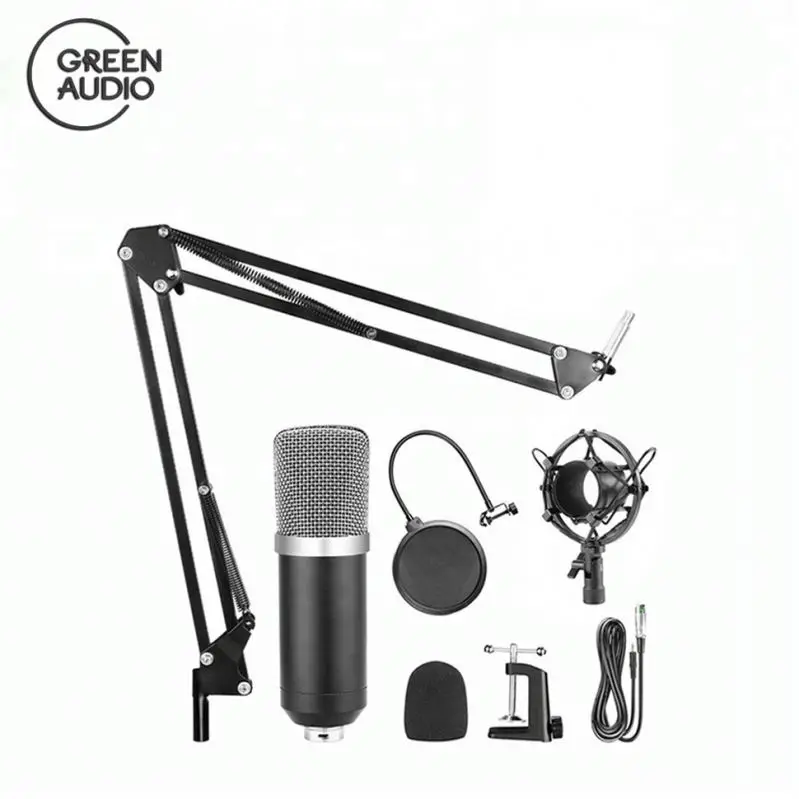 

BM-800 Vocal Mic Condenser Microphone With Low Price, Black color