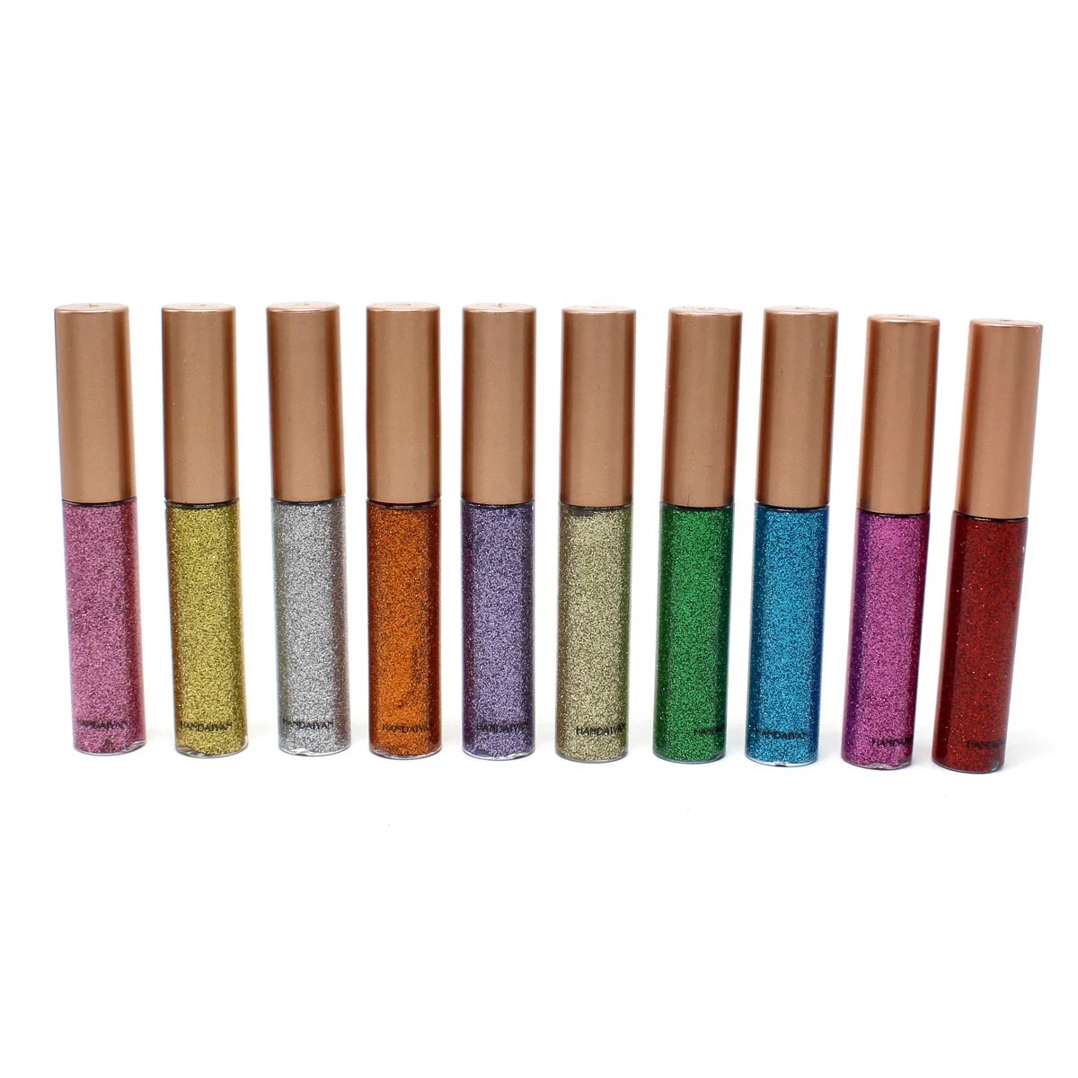 

10 Muti Colors Sequins Pearly Shiny Mlulti Eye liner Pencil Glitter Waterproof Sweat-Proof No Smudge Long Last Liquid Eyeliner
