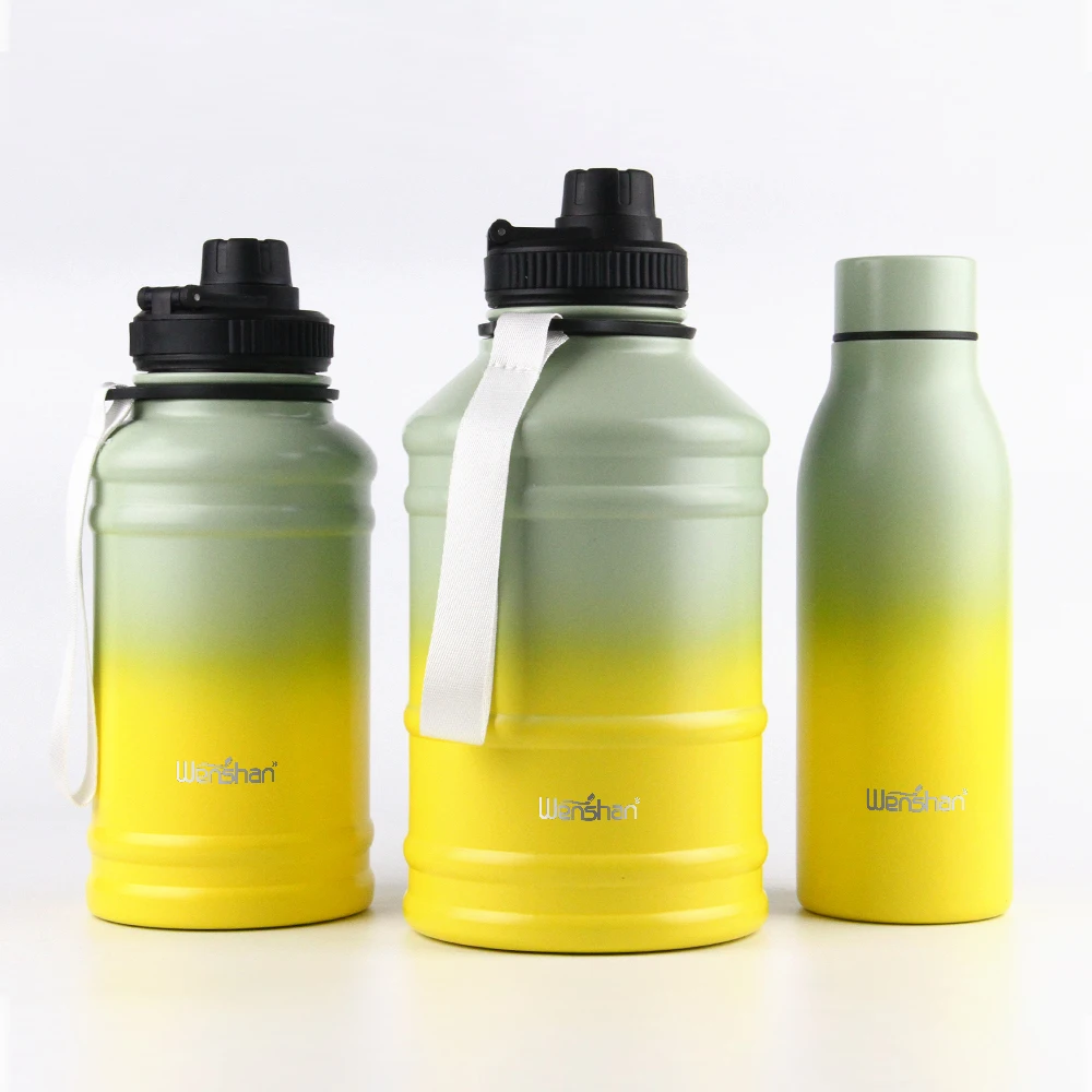 

2.2L New designed BPA free Single Wall Stainless Steel Sports Water Bottle With Custom Logo