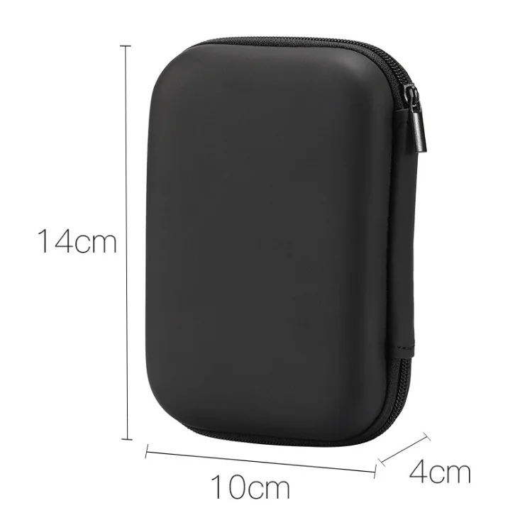 

Custom Shockproof portable USB Cable external 2.5 inch HDD Carrying Cases For 2.5" Hard Disk Driver EVA Case