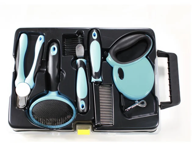 

Pet grooming accessory tool set 5, Pink/blue