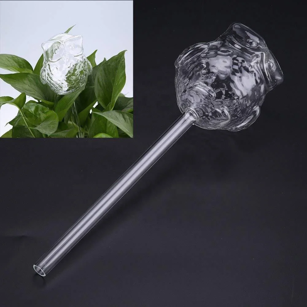 

Plant Watering Globes Plant Watering Spike Self Watering Planter Insert for Indoor and Outdoor Plants Owl Shape Spike, Customized