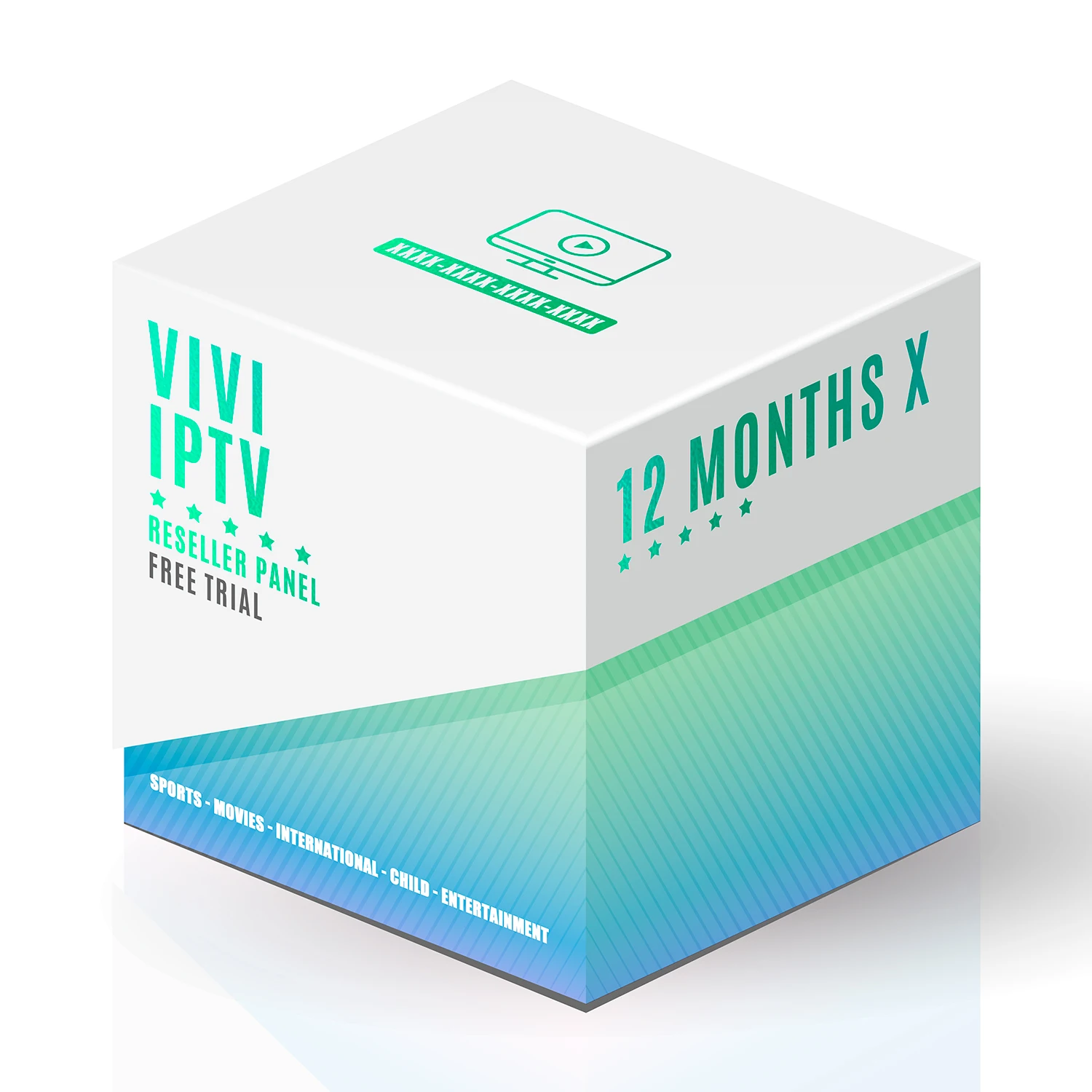 

12 Months 2021 World Free Test List Channels VIVI Reseller Panel Code XXX Adult Android TV Set Top Box M3U IPTV Subscription