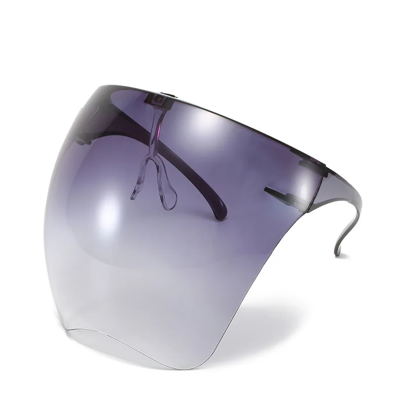 

2021 Hot selling New style Anti-spray sun glasses UV400 shades Faceshield Sunglasses for women