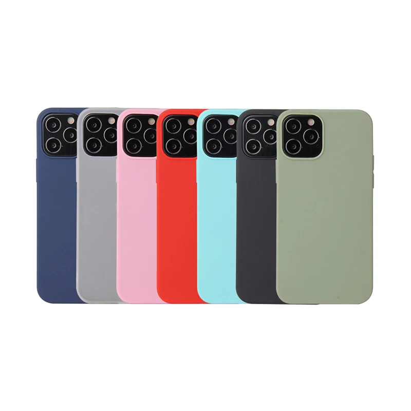 

High Quality Luxury Soft Silicone Phone Case For Iphone 12 Pro Max mobile phone accesories back cover phone case
