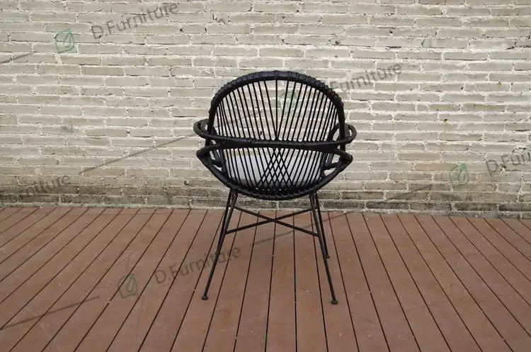 Zuanyi  Italian Leisure Restaurant Garden Cane  Balcony Chair(Accept Customized)