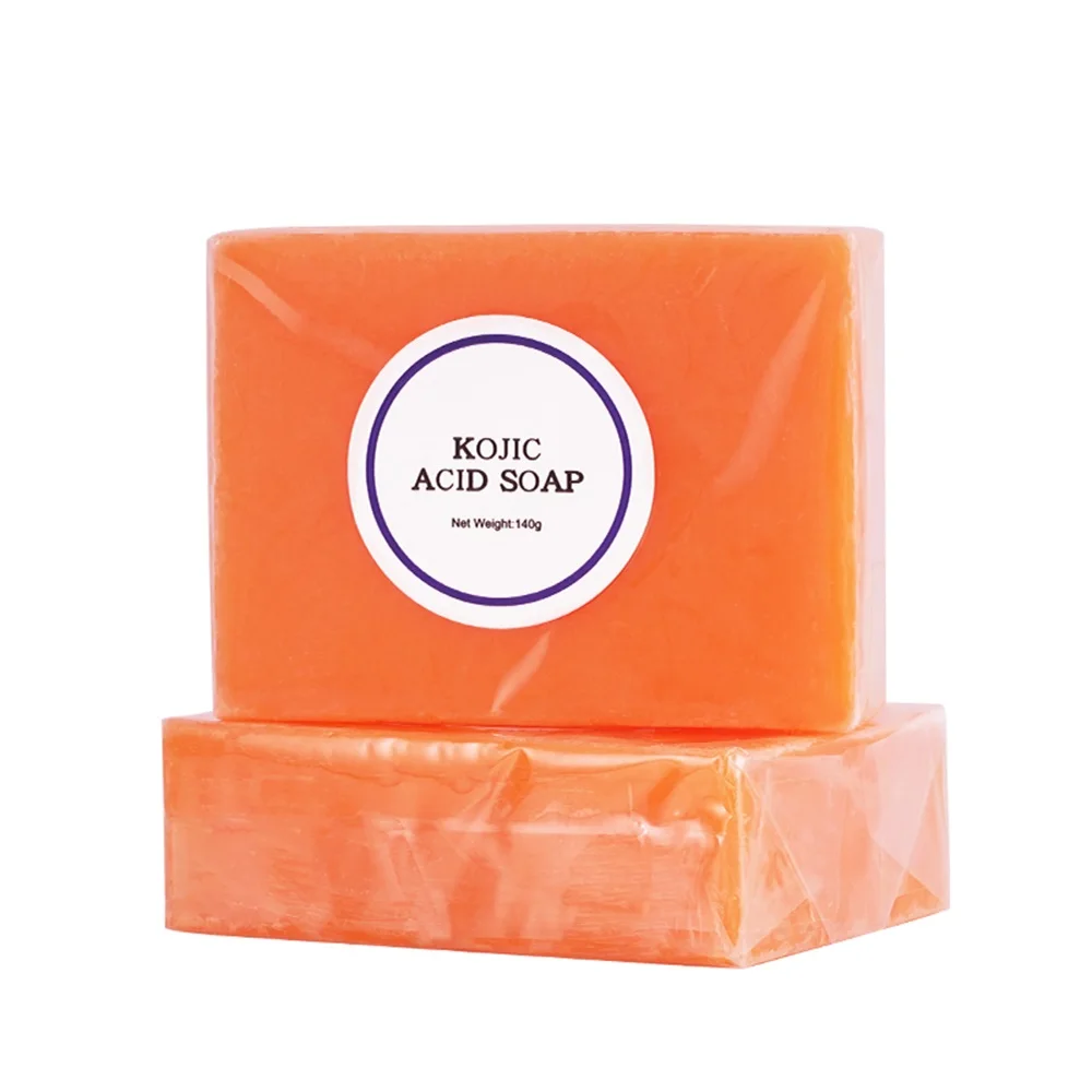 

140g Natural Organic Skin Lightening Handmade Bath Soap Skin Whitening Kojic Original Acid Soap For Skin Care, Orange /customized