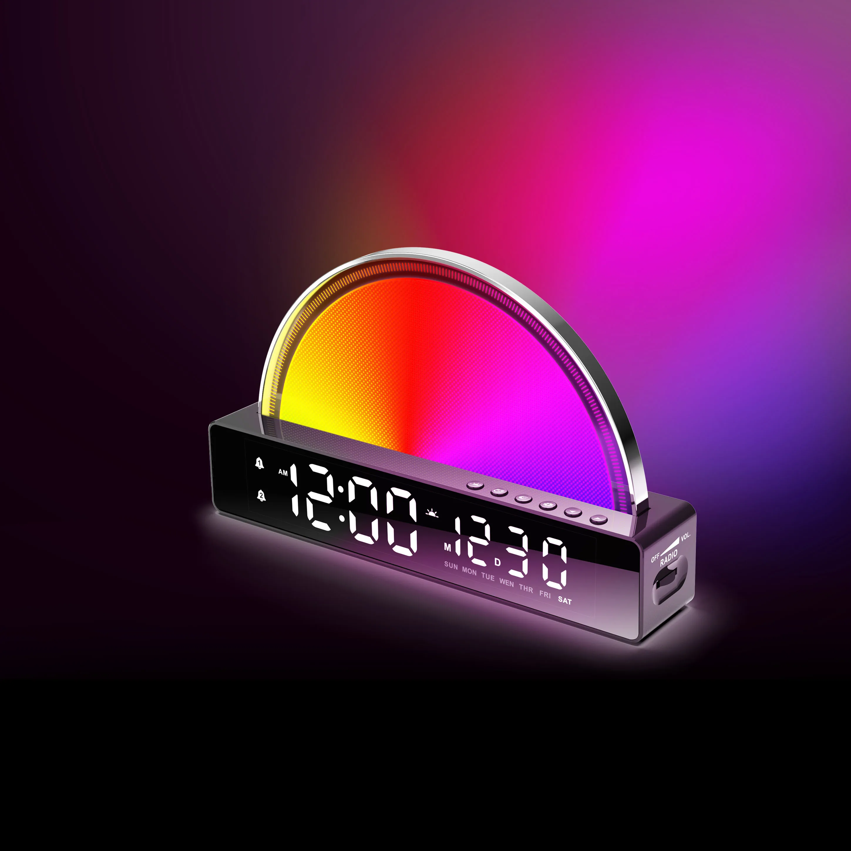 

Sunrise Baby Musical Alarm Clock Wake Up Light With Radio