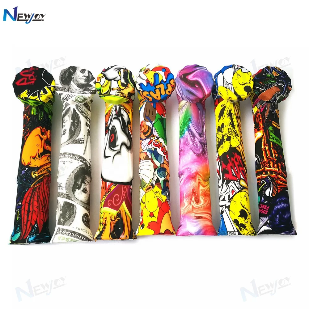 

Newjoy CR4 Smoke Shops Supplies Pipas-Para-Fumar-Cristal Bongo Weed Smoking Accessories Silicone Smoking Pipes, Mixed designs colors