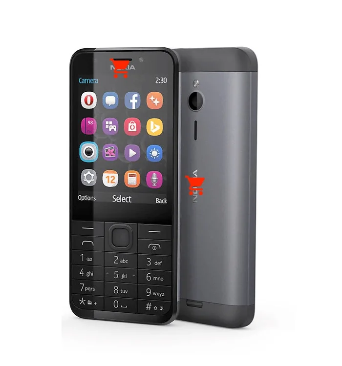 

Original Unlocked GSM 2.8 Inch Dual SIM & Single SIM Card 2MP English Keyboard Refurbished Mobile Phone for nokia