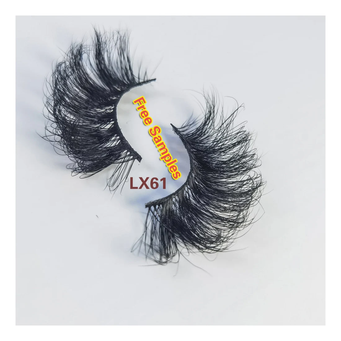 

Free Sample Mink Eyelashes Vendor Customized Packaging Faux Cilsfal Cil Vison 3D Extensions De Cils En Gros