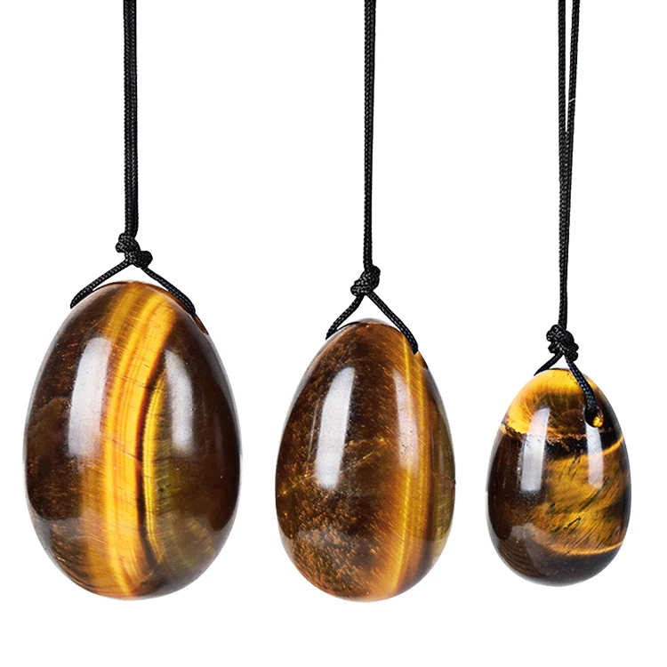 
nephrite crystal natural jade yoni egg 3pc one Set rose quartz Yoni Eggs for women 