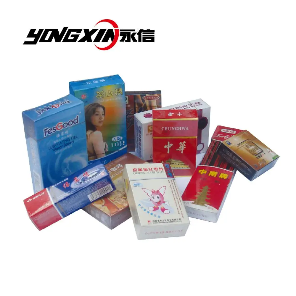 
BOPP Film Auto Transparent Film Package Machine For cosmetics Box 