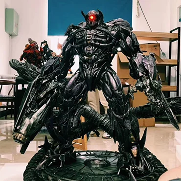 

Dark of the Moon Transf0rmers-SHOCKWAVE Statue Resin Model GK Collections Action figure