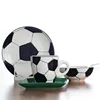 New cartoon children tableware 5pcs set creative ball sport series baby bowl kids ceramic dinner sets
