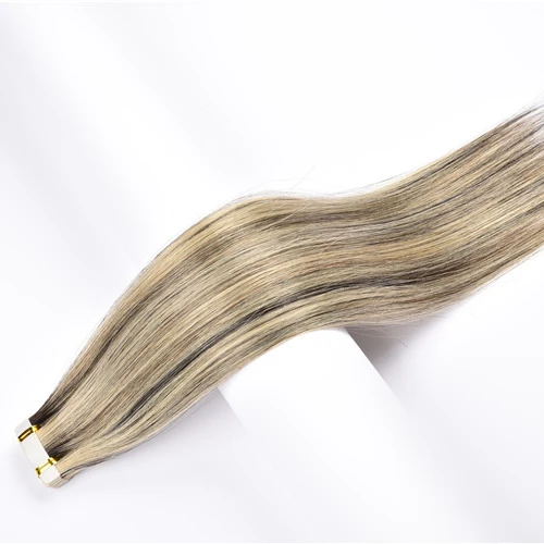 

Wholesale Tape In Hair Extention Natural Looking 100% Human Ombre Tape Hair Double Sided Blond Tape Hair Extensions