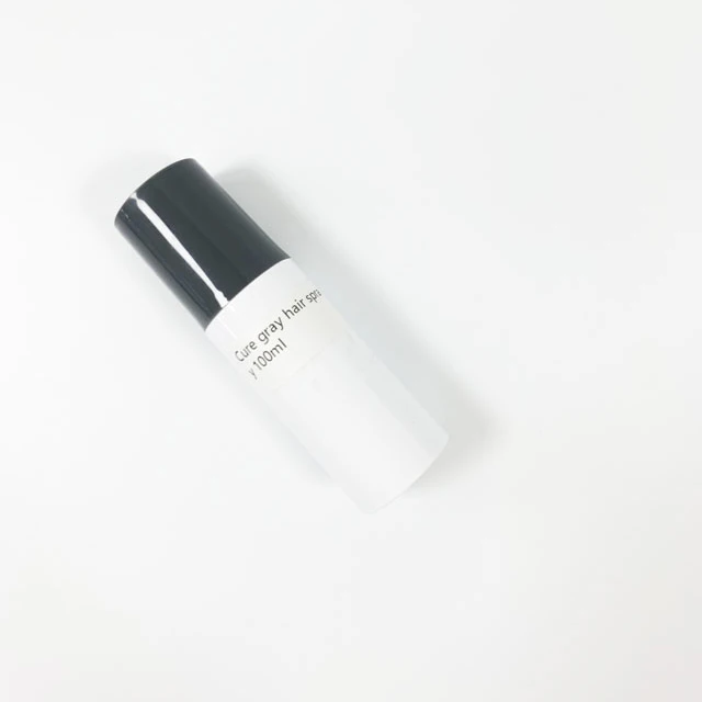 

New black hair care products cure gray Hair Spray Naturally extracted black hair spray, Dark brown