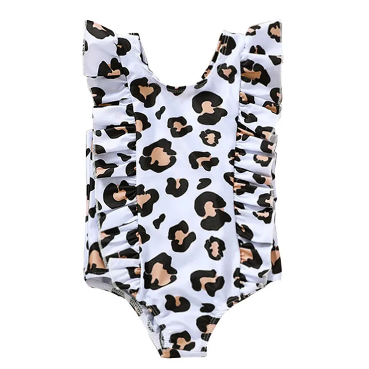 

New 2020 Kids Swimwear Bikinis Set Girls Printed Swimsuit, As picture showed